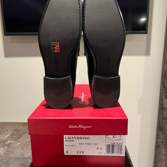 Salvatore Ferragamo Grandioso Bit Loafer Nero Leather Shoes Loafers main image 11